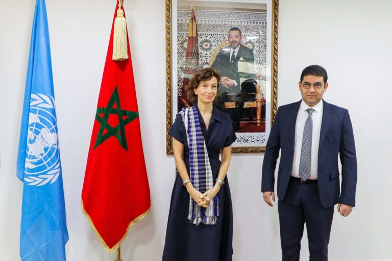 minister-bensaid-audrey-azoulay-discuss-means-to-strengthen-morocco-unesco-partnership