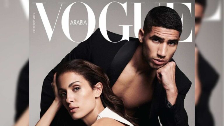 moroccos-hakimi-and-spouse-featured-on-vogue-cover