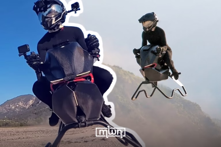 Meet the World’s First Flying Motorbike