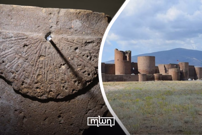 Medieval Sundial Discovered in Turkiye's Ancient City of Ani