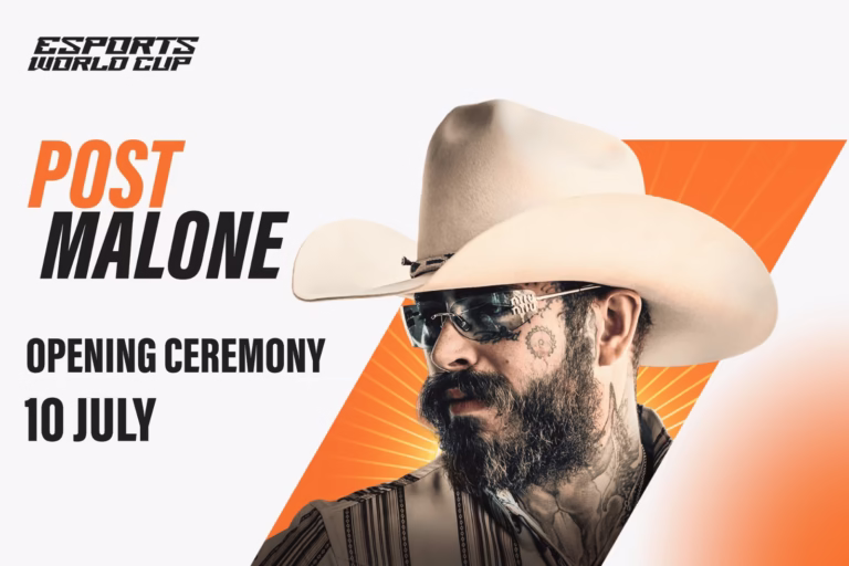 Post Malone to Headline the Opening Ceremony of Riyadh’s 2025 Esports World Cup