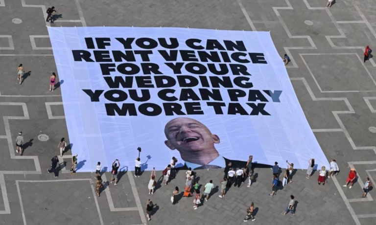 Jeff Bezos' Lavish Venice Wedding Sparks Protests