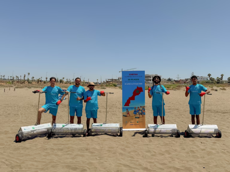Chbyka Summer Tour: Morocco’s Plastic-Free Revolution on 30 Beaches