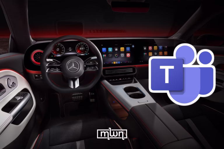 Mercedes-Benz CLA Becomes First Car to Offer Microsoft Teams Video Calls While Driving