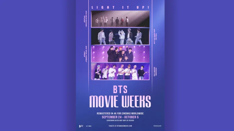 ‘BTS Movie Weeks’ to Hit Cinemas Worldwide This Fall