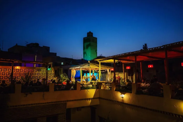 Fondouk Bazaar: A Rooftop Cafe Above Fes’s Talaa Kebira