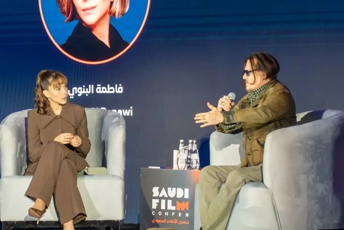 Johnny Depp Shares Acting ‘Masterclass’ at Saudi Film Confex