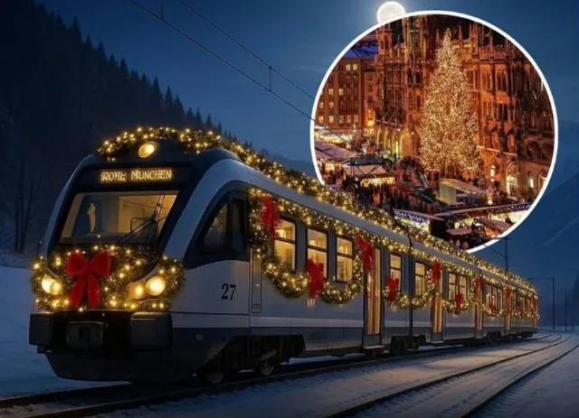 Italy is bringing a touch of holiday magic to train travel this December