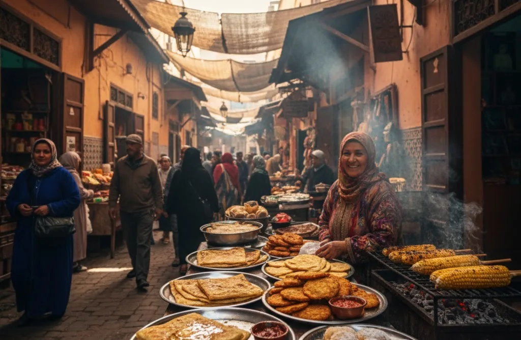Moroccan street food