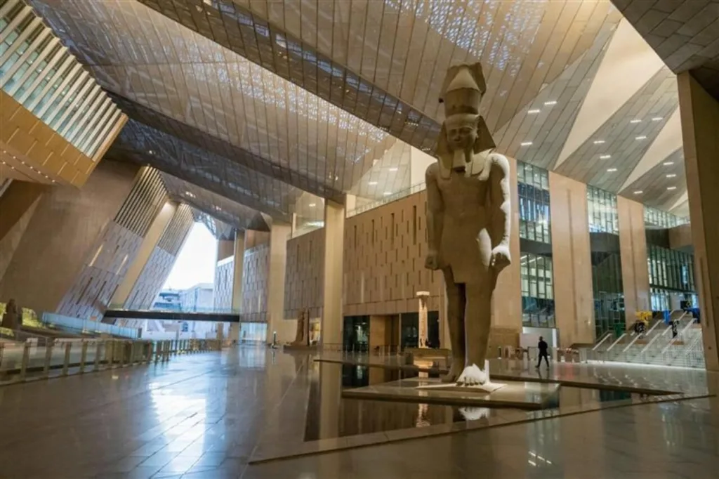 The new museum of Egypt.