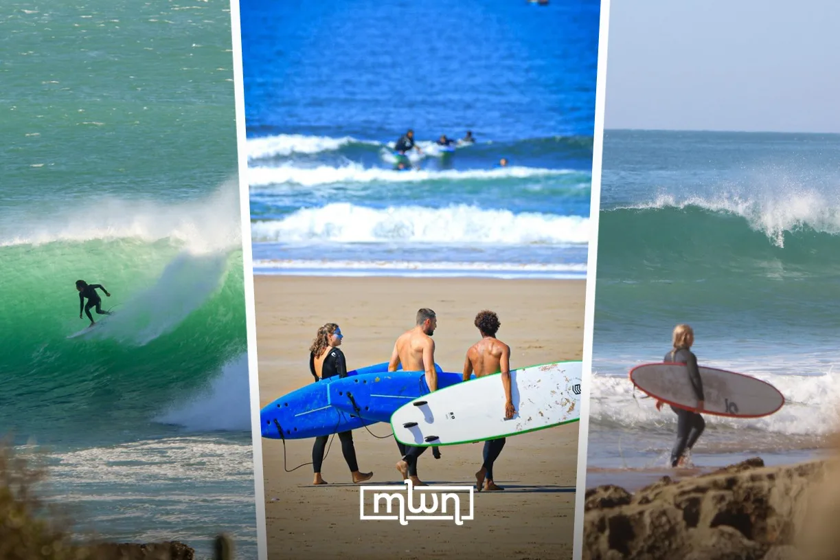 Surfing in Morocco