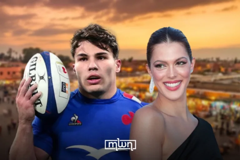 Iris Mittenaere and Antoine Dupont Travel to Marrakech