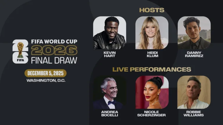 Heidi Klum, Kevin Hart to Lead Star-Studded 2026 World Cup Draw