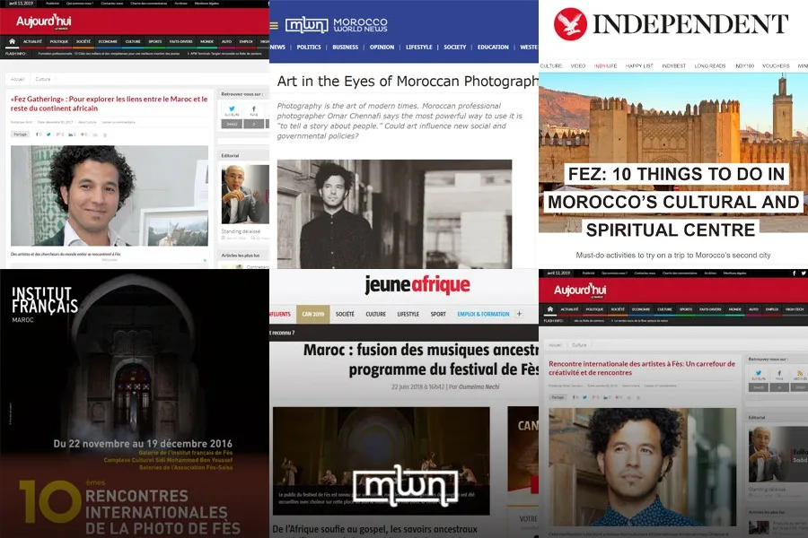 Moroccan curator and cultural manager Omar Chennafi