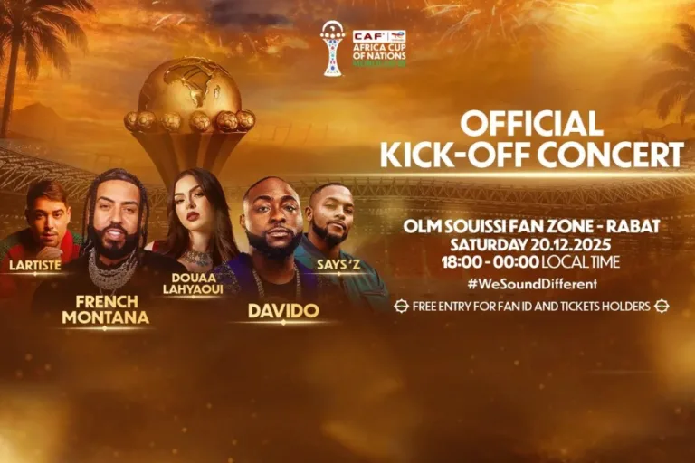 French Montana, Davido to Headline Rabat Concert Ahead of 'AFCON 2025'