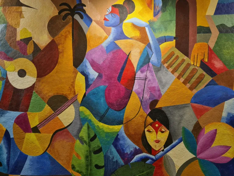 Abstract Art Across History/World and in Morocco