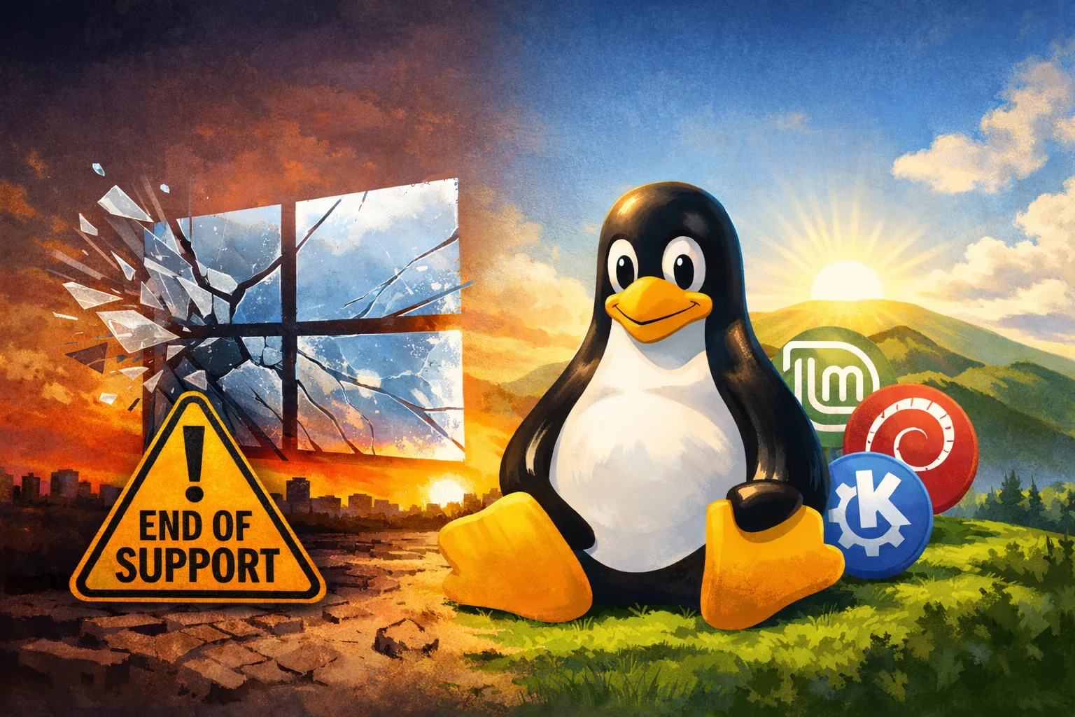 Why Switching to Linux Now Makes Sense as Windows 10 Support Ends