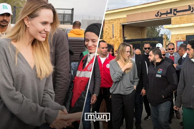 Angelina Jolie Visits Rafah Crossing to Support Gaza