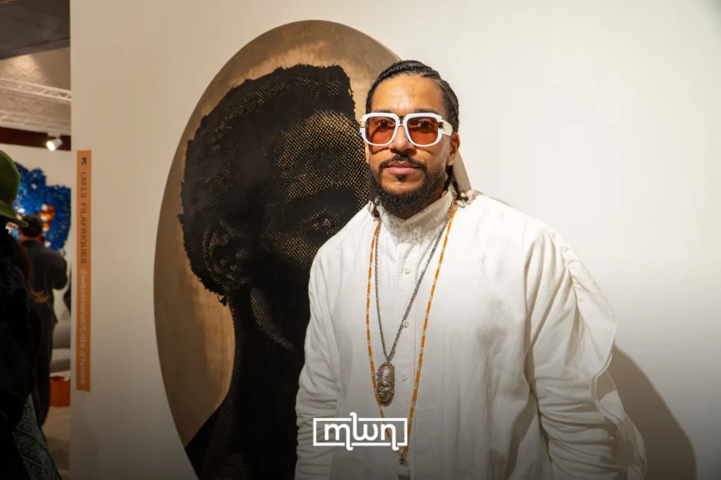 Paris-born visual artist Alexis Peskine made his debut at 1-54 Marrakech during the February 5-8 art fair.