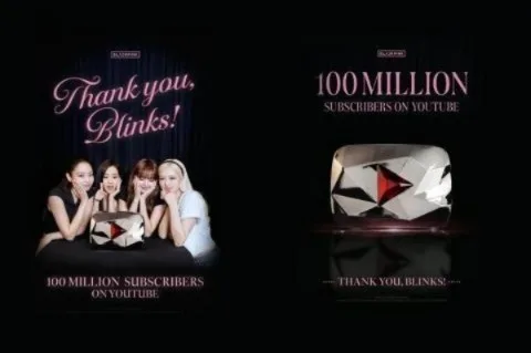 BLACKPINK Become First Artists to Reach 100M Youtube Subscribers