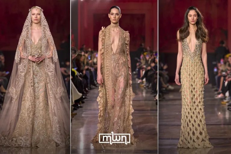 Elie Saab’s Spring-Summer 2026 Couture Turns Marrakech Into Golden Nightscape