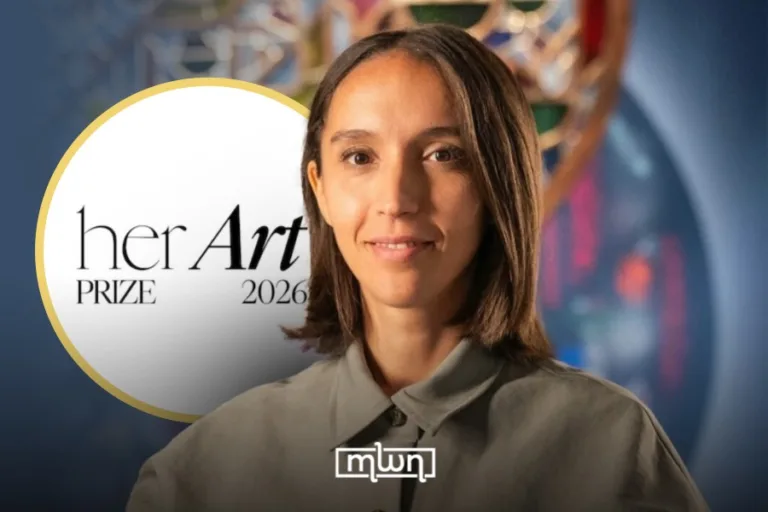Sarah Ouhaddou is one of the 12 finalists for the 2026 Her Art Prize.