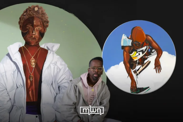 Fahamu Pecou Reimagines Afro-American Iconography at Jardin Rouge