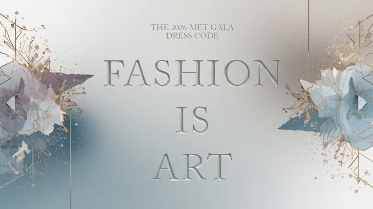 "Fashion is Art" is the 2026 Met Gala theme