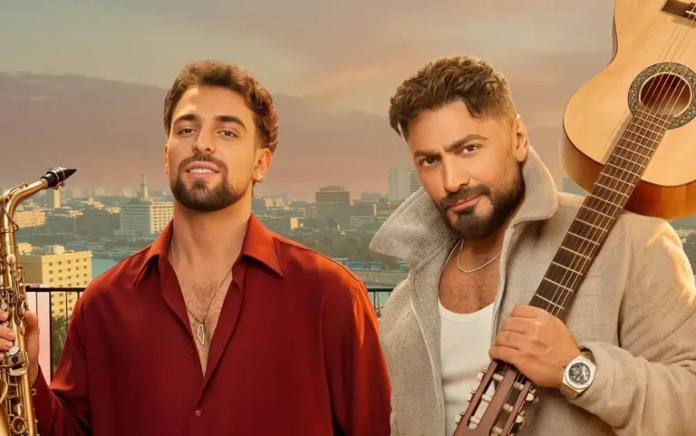 Tamer Hosny and Saint Levant in a first Ramadan campaign for Etisalat.