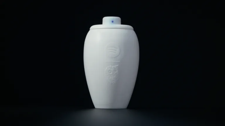 $495 Urn for your afterlife by Spotify and Liquid Death