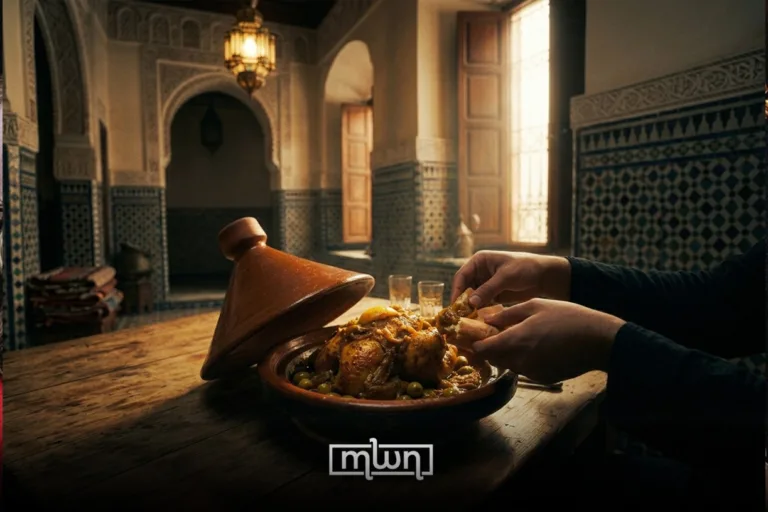 The Moroccan recipe of Djaj b Daghmira