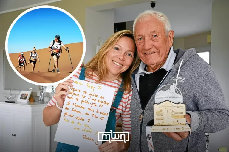 86 Year Old French Man Walks 60 Kilometers in Morocco’s Sahara