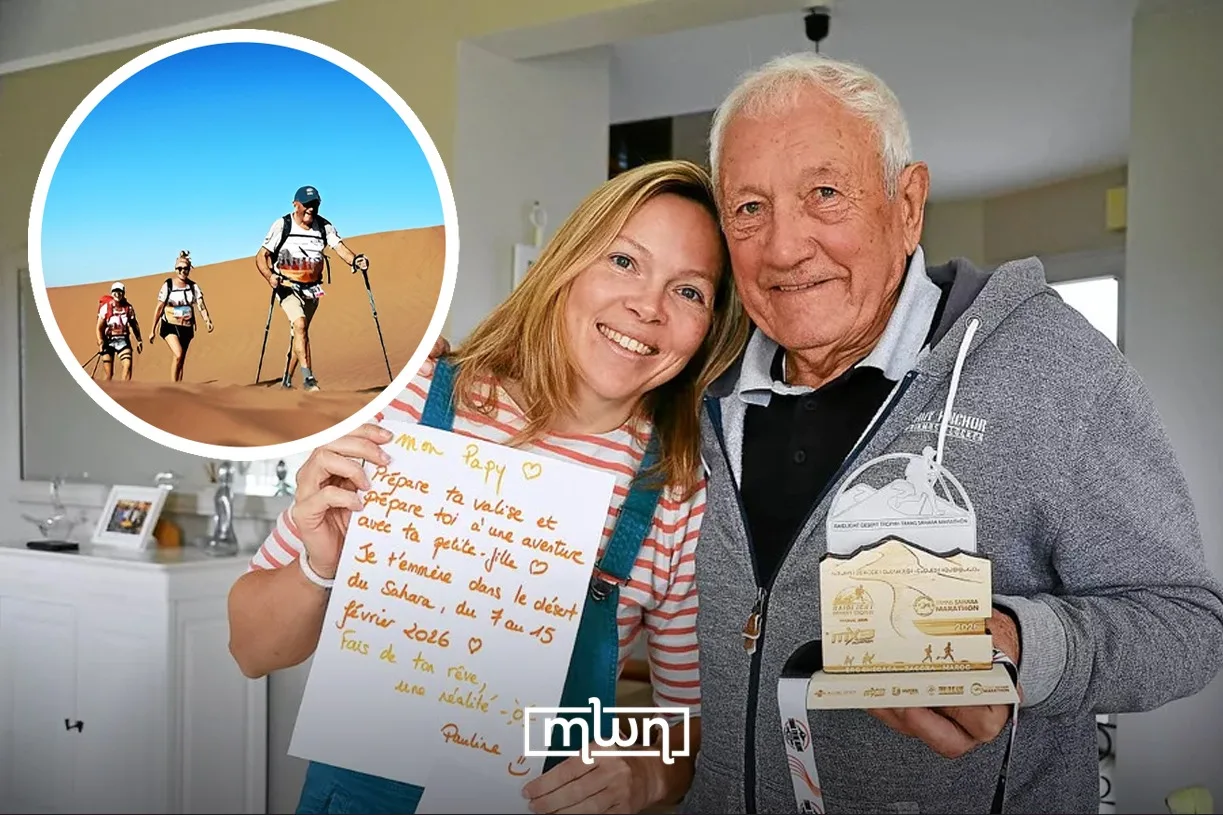86 Year Old French Man Walks 60 Kilometers in Morocco’s Sahara