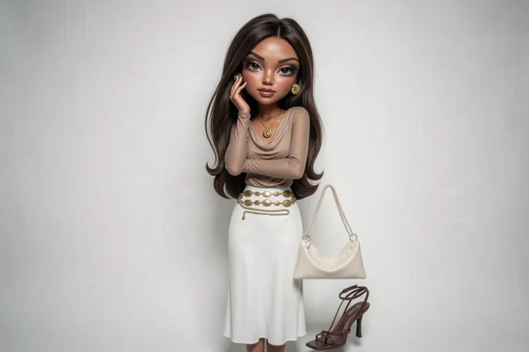 A Pinterest-inspired outfit for Eid