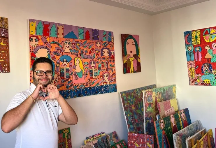 Moroccan Artist Nassim Gryech