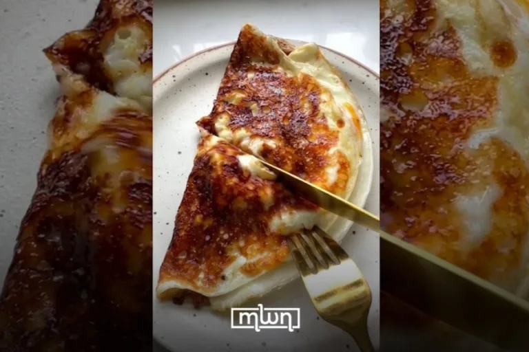 Honey Cheese Omelette Recipe