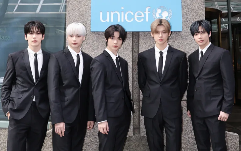 TOMORROW X TOGETHER Teams Up With UNICEF on Youth Mental Health Campaign