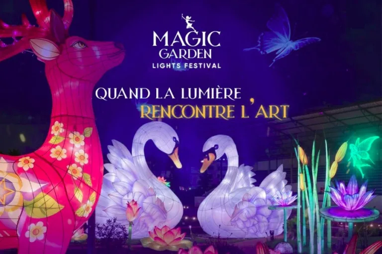 Casablanca’s ‘Magic Garden Light Festival’ Turns Vélodrome Into Nighttime Art Walk