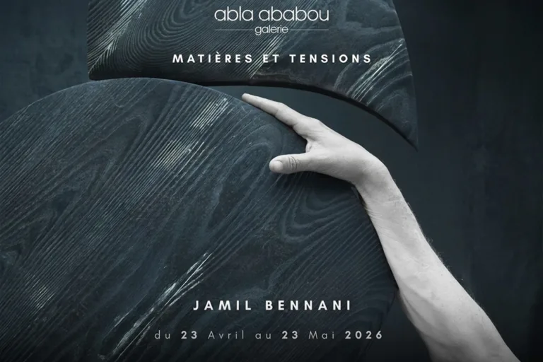 "Matières et tensions" by Jamil Bennani at Abla Ababou Gallery