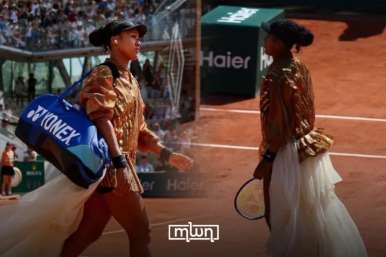 Naomi Osaka at Roland-Garros