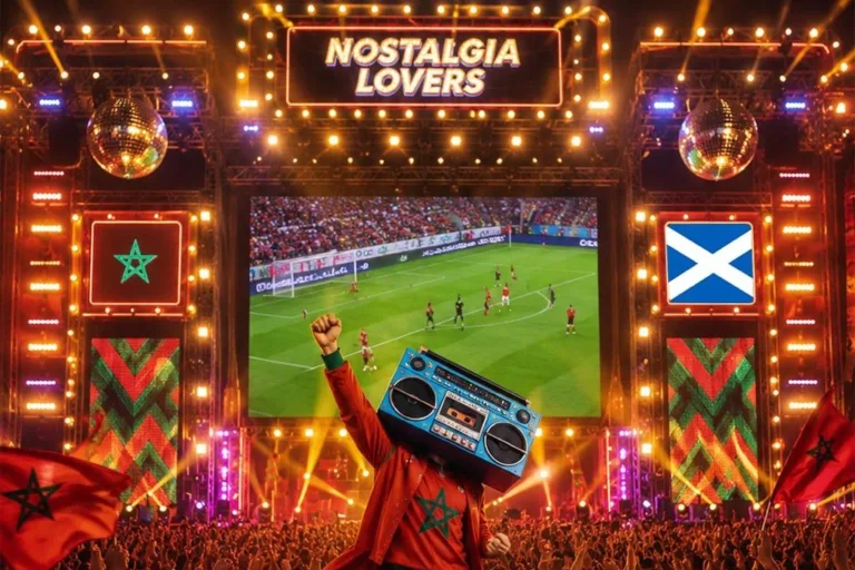Nostalgia Lovers Festival to Screen Morocco-Scotland World Cup Live Match
