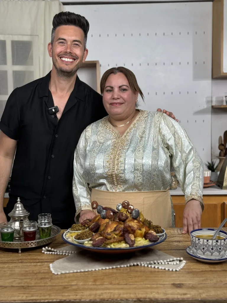 Dave Patera & Dada Najat in Rabat Morocco Courtesy of Dave Patera