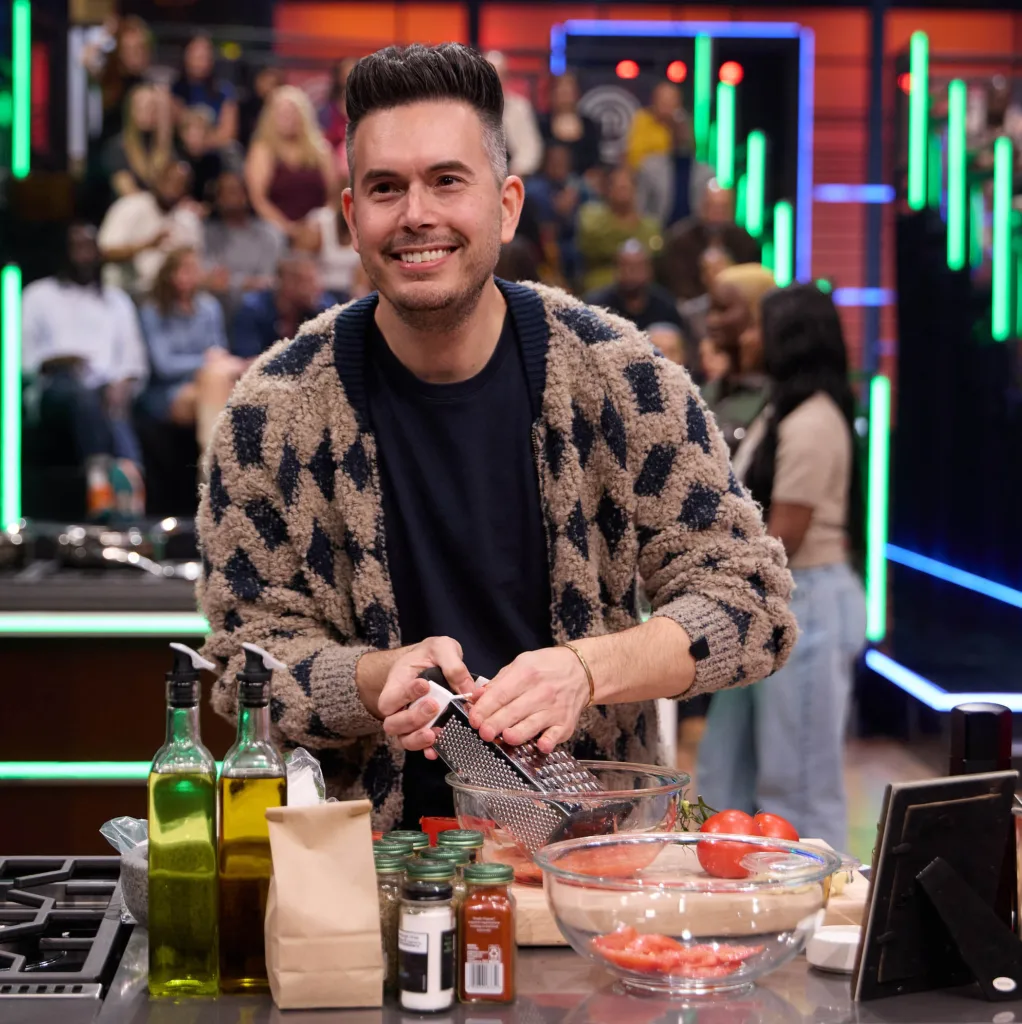 Dave Patera Cooking at MasterChef 