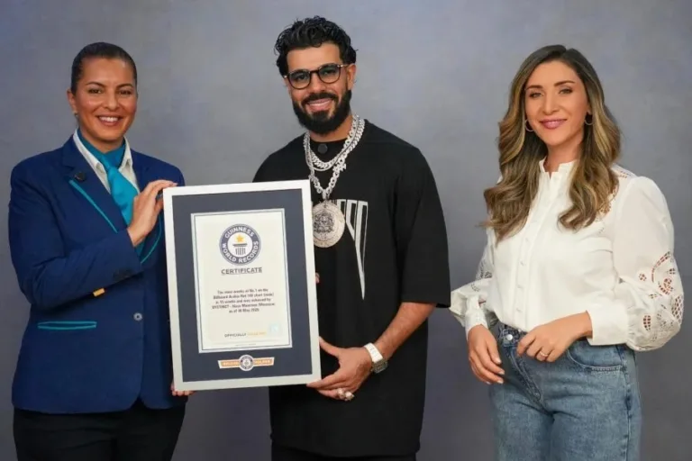Moroccan Dystinct Breaks Guinness World Record