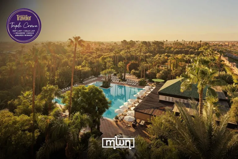 La Mamounia Hotel Wins Condé Nast Traveler’s Rare 'Triple Crown'