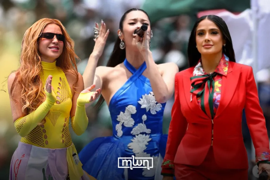 Shakira and Salma Hayek headline the fashion at the World Cup 2026 opening ceremony