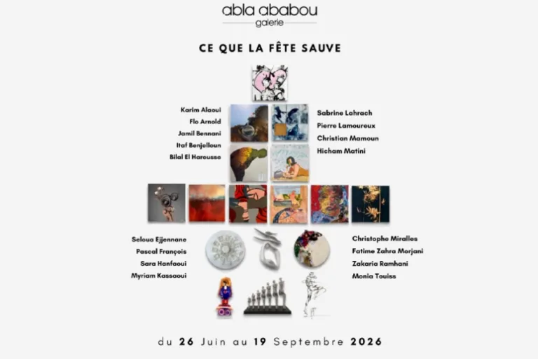"Ce que la fête sauve" by Abla Ababou Gallery