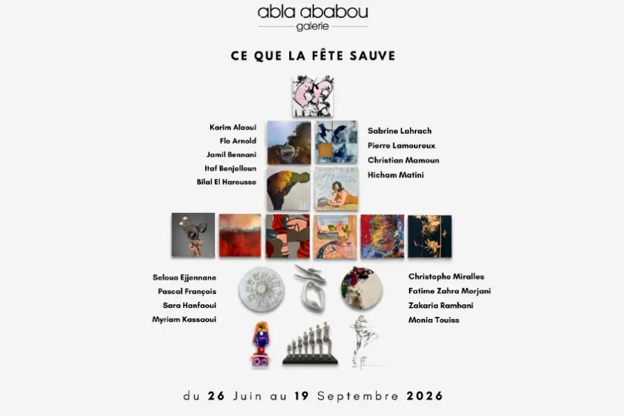 "Ce que la fête sauve" by Abla Ababou Gallery