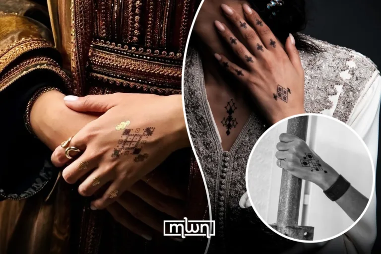 Myriam Mourabit Expands Temporary Tattoo Collection Inspired by Amazigh Art