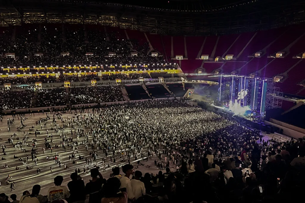 Moulay Abdellah Stadium During ElGrandeToto Concert / MWN Photography Team